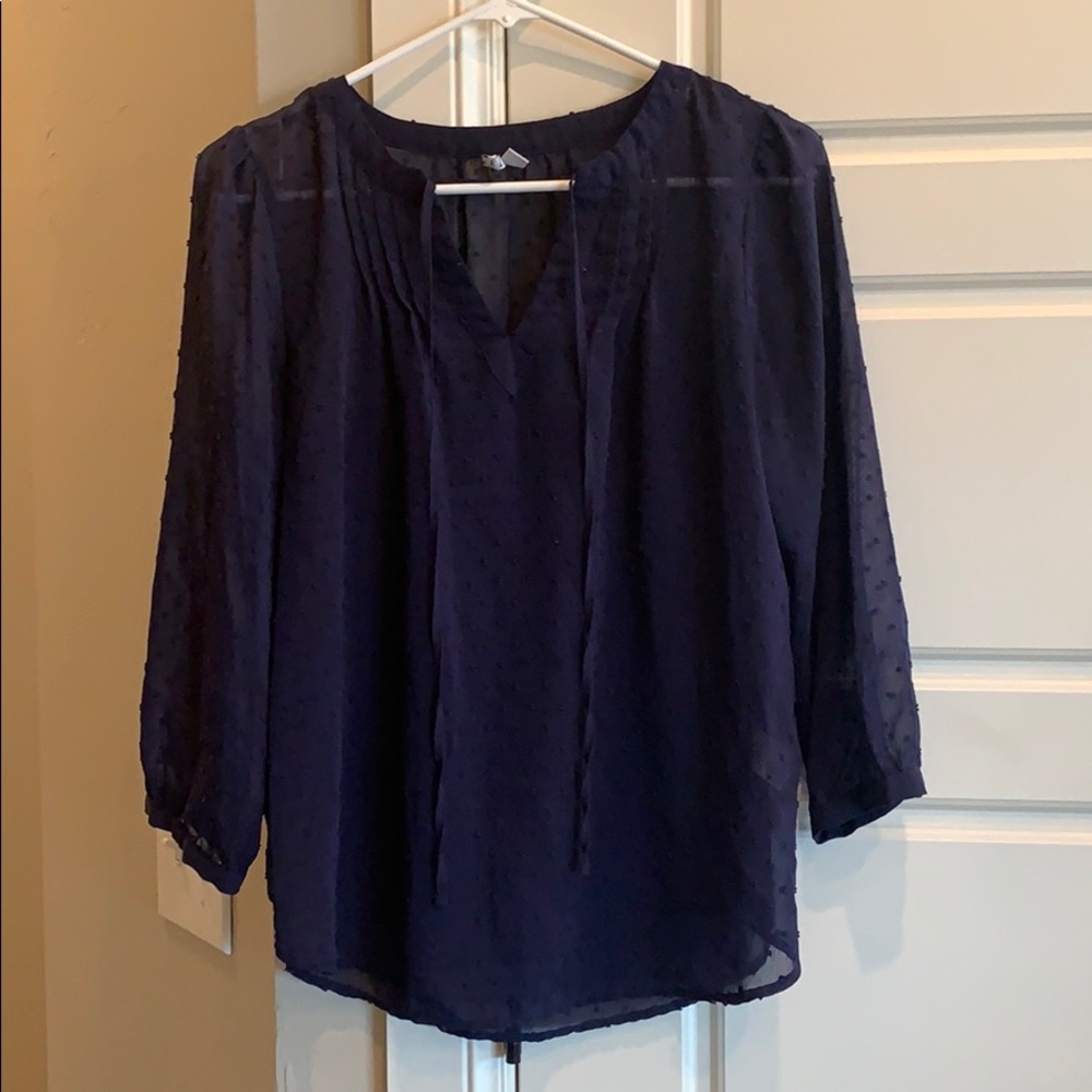 Elle textured blouse